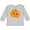 AC-Heather Grey, variant on Inktastic Halloween Pumpkin, Smiling Pumpkin, Trick or Treat Boys or Girls Long Sleeve Toddler T-Shirt