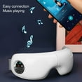thumbnail image 3 of Heated Eye Massager, Electric Eye Massager Intelligent Timing Elastic Straps 2 Modes Multifrequency Vibration  For Daily Use, 3 of 8