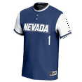 thumbnail image 2 of Youth GameDay Greats #1 Navy Nevada Wolf Pack Lightweight Softball Jersey, 2 of 4
