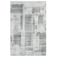 thumbnail image 4 of Bella Grey Abstract Polyester Area Rugs for Living Room Jacquard Textured Modern Rugs Soft Geometric Rug for Bedroom Mid Century Washable Rug Non-Slip Bohemian Perfect for Dining Room Office, 4 of 4