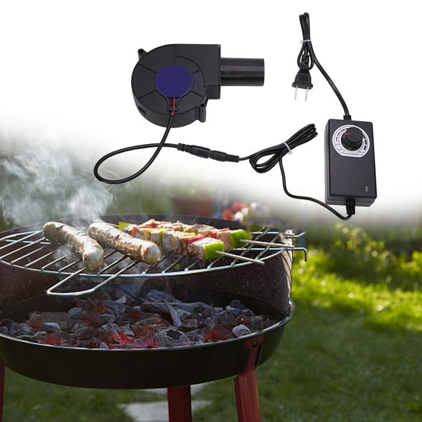 Ventilador de barbacoa, soplador de aire, soplador de aire para cocinar, herramienta de cocina portátil para el hogar, cocina, interior y exterior Sharpla Soplador de aire para barbacoa