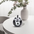 thumbnail image 4 of Billard Noir Forme Boule Bouton Poussoir Métal 8.89x9.6cm, 4 of 8