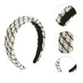 thumbnail image 3 of Unique Bargains 1 Pc Exquisite Wool Braided Headbands White, 3 of 6