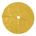 thumbnail image 6 of Sparkling Sequins Christmas Tree Skirt 21x21 Inches, Round Sparkle Xmas Decor Mat with Non-Slip Backing for Small Trees & Tabletops Yellow, 6 of 7