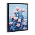 thumbnail image 3 of Stupell Industries Contemporary Cactus & Rose Blossoms Black Floating Frame Canvas Art, 17 x 21, by RB, 3 of 7