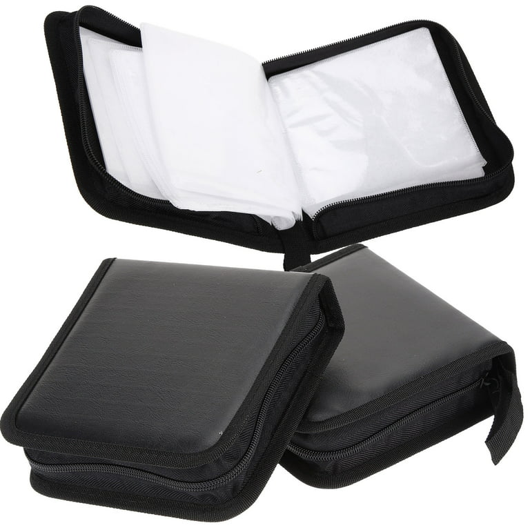 DVD Storage Cover With A Zipper CD Bag, Cd Storage Case, Portable CD DVD 
