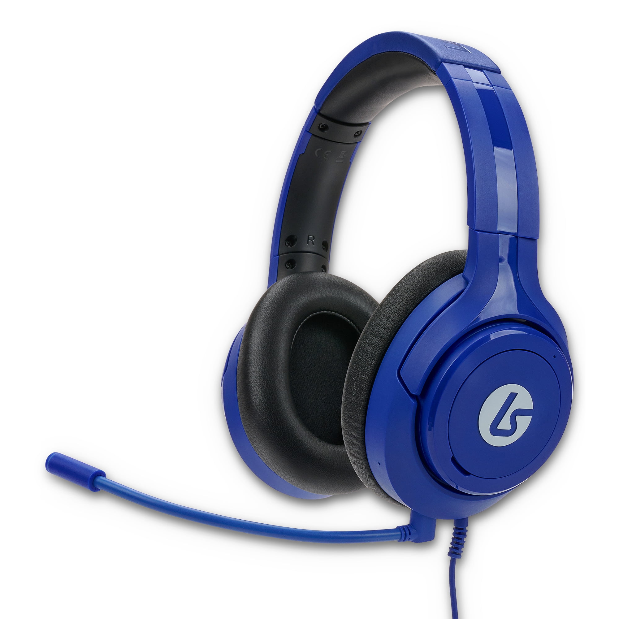 LucidSound LS10P Wired Stereo Gaming Headset with Mic for PlayStation, Reflex Blue