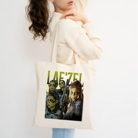 vintage Laezel Baldurs Gate 3 Vintage Tote Bag  Lae zel Baldurs T Bag  Lae zel Bag-TH37172