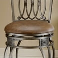 thumbnail image 2 of Hillsdale Montello 32" Swivel Bar Stool in Old Steel, 2 of 2