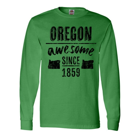 Inktastic Oregon Awesome Since 1859 Long Sleeve T-Shirt