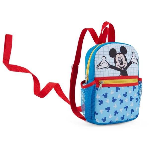 Minimochila Disney Baby Mickey Mouse Happy Stripe de 25 cm