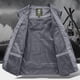 thumbnail image 3 of Ceisia Men's Loose Fit Outdoor Utility Vest Multi-Pocket Breathable Mesh Lining V-Neck Fishing Hiking Volunteer Waistcoat Gifts Gray S, 3 of 6