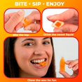 thumbnail image 2 of Woodcha Wax Bottle Candy – Classic Wax Bottle Candy with Fruity Liquid Center, Retro Candies, Vintage Candies for Parties & Events-16oz, 2 of 5