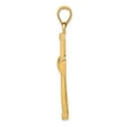 thumbnail image 2 of 14k Yellow Gold Solid Polished Latin Cross Charm Pendant, 2 of 7