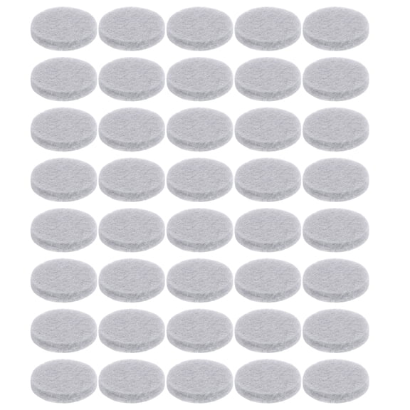 100 Pcs Felt Pad Non-slip Furniture Pads Floor Protector Circle Chair Washing Machine Round Cahir Mats