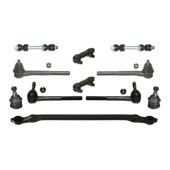 11 Pc New Suspension Inner Outer Tie Rod Ends Center Link Adjusting Sleeves Lower Ball Joints Kit Fits select: 1992-1999 CHEVROLET GMT-400, 1995-2000 CHEVROLET TAHOE