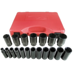 

19PC 1/2 Drive Deep Impact Socket Set