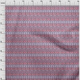 thumbnail image 3 of oneOone Viscose Chiffon Fabric Geometric Ikat Print Fabric By The Yard 42 Inch Wide, 3 of 4