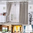 thumbnail image 4 of LAICAIW Magnetic Curtain Tiebacks, Strong Magnetic Window Curtain Tiebacks Clips Decorative Rope Holdbacks Drapery Curtain Tie Backs Weave Holder for Window Draperies Hold Curtains Drape Ties Backs, 4 of 5