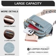 thumbnail image 3 of Bolso bandolera Telena Small Trendy de cuero vegano para mujer, 3 of 6