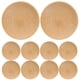 thumbnail image 1 of 10 piezas de salsa de bambúes de salsa de bambú tazón para el tazón de plato de aperitivo resistente plato de salsa de plato, 1 of 4