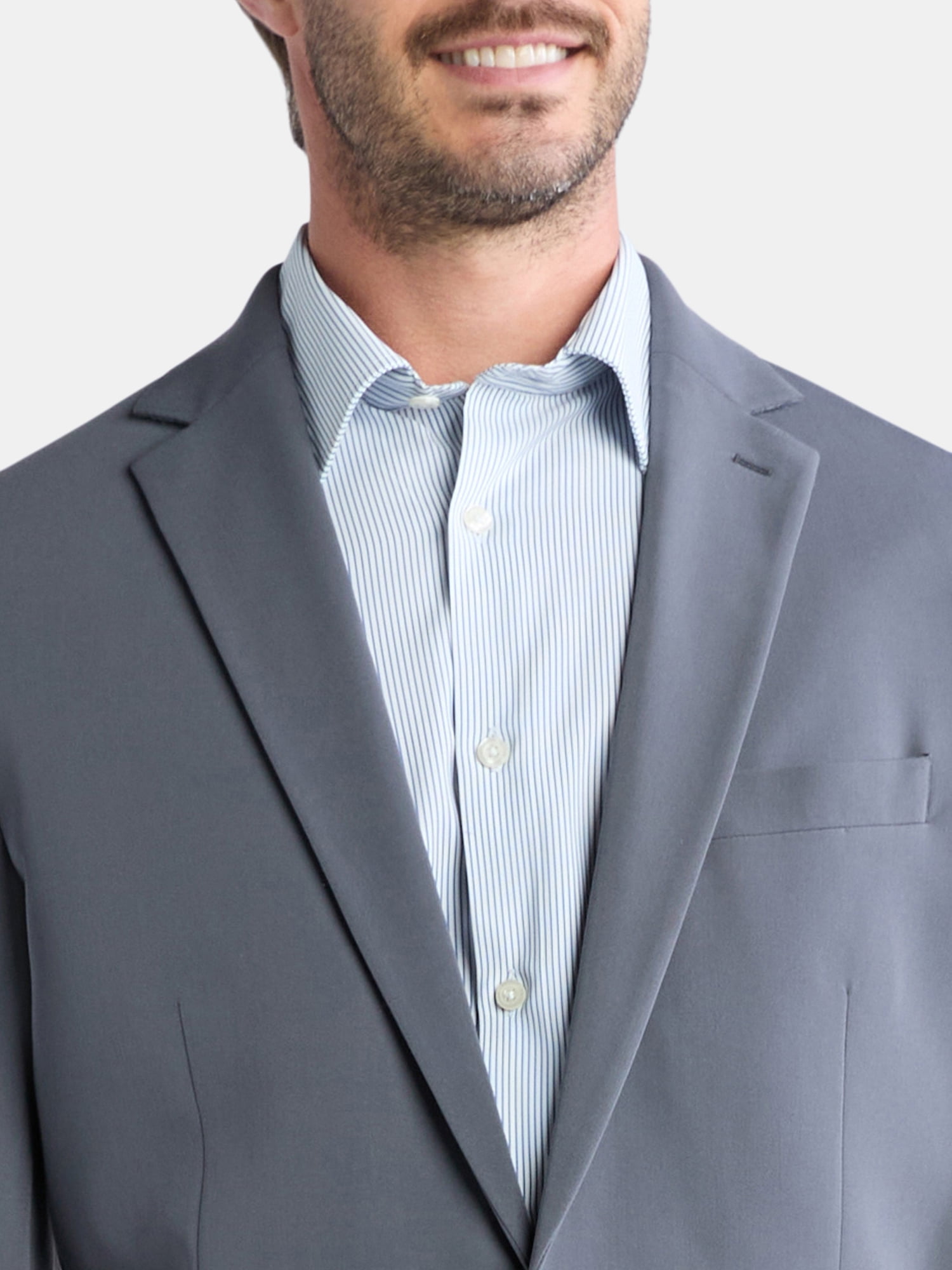 George Men's Comfort Stretch Suit Set, 2-Piece, Sizes S-2XL