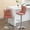 Pink, variant on Modern Pink , 2, Adjustable Seat Height 25 To 33 Inch, Velvet, Backed For Comfort, , Base Home Pub And Kitchen Island, Hand-pulled Buttons, Nailheads 2 - Velvet Upholstered, A Comfortable