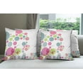 thumbnail image 6 of Ambesonne Colorful Throw Pillow Cover 4 Pack, Abstract Striped Dots, 24", Multicolor, 6 of 7