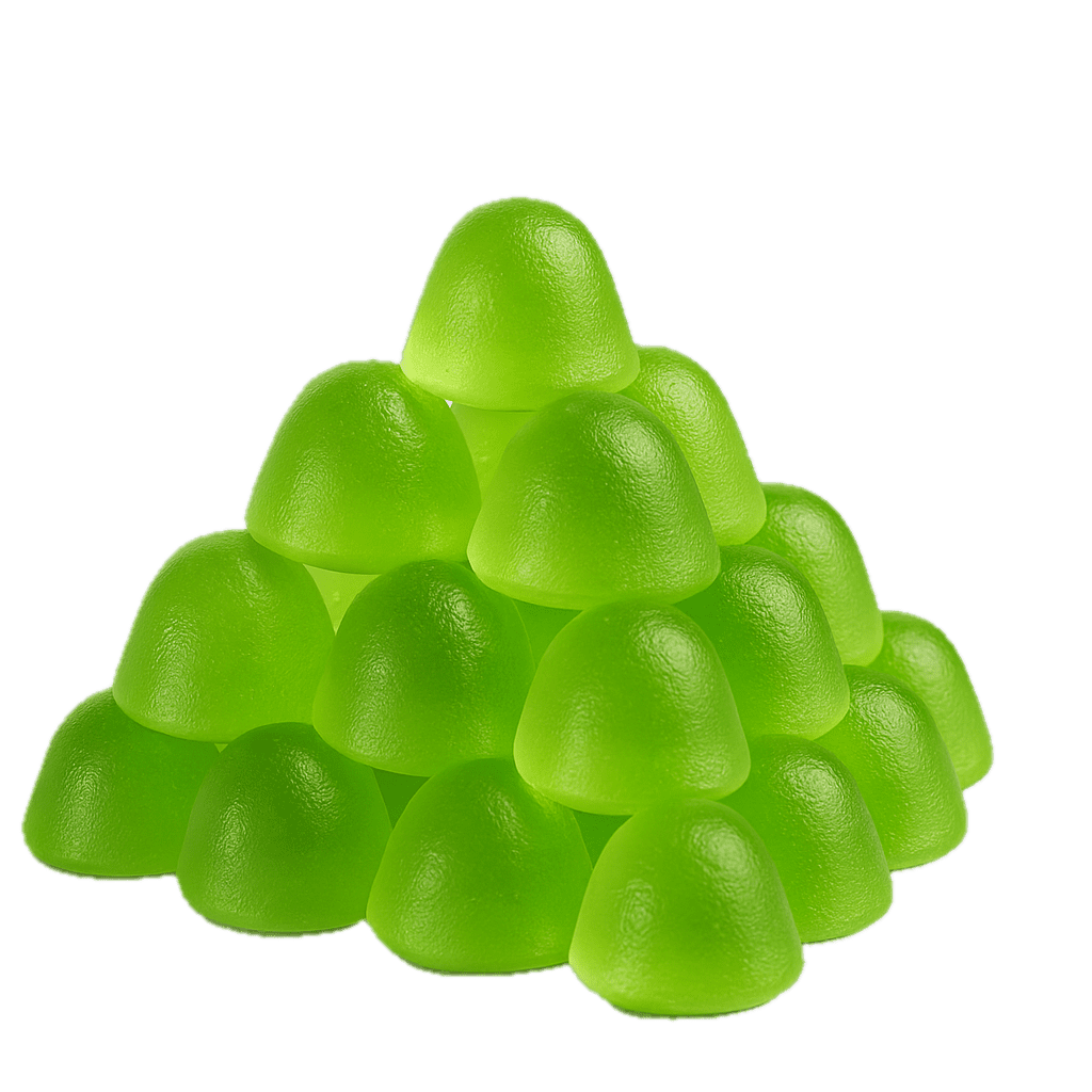 Punchies Protein Fruit Snacks for Kids – Green Apple – 5g Protein, 100% Vitamin-C, No Junk – 2-Pack