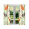 thumbnail image 2 of Cortina de Ventana ABPHQTO Loto y Carpas 65x90 cm Dos Piezas, 2 of 3