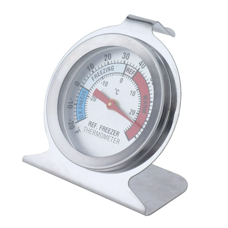 Refrigerator Thermometer, Dial Thermometer Temperature Tester Stainless  Steel For Home For Restaurant For Family