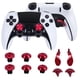thumbnail image 4 of Compatible con el mando Edge de PlayStation 5: tapas metálicas altas/bajas para joysticks, palancas PS5 y kit de botones traseros, 4 of 5