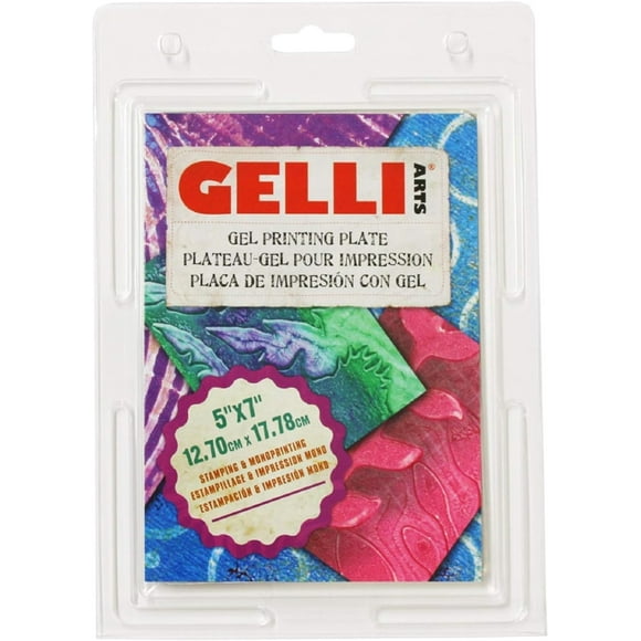 Placa de impresión en gel Gelli Arts 5x7 reutilizable para grabado