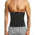 thumbnail image 1 of Vaslanda Neoprene Sauna Waist Trainer Corset Sweat Belt for Men Weight Loss Compression Trimmer Workout Fitness Activewear, 1 of 8