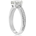 thumbnail image 3 of Pompeii 1 1/2ct Solitaire Diamond Engagement Ring 14K White Gold Lab Grown (G/H,VS2-SI1), 3 of 4