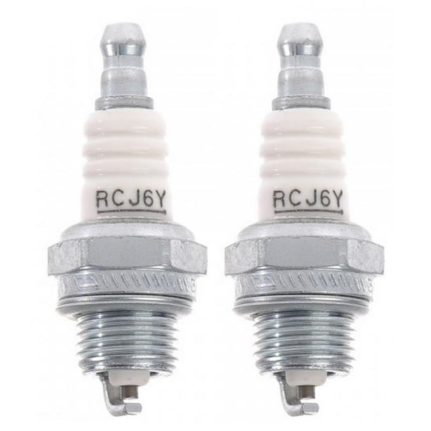 Ryobi RY08510 Homelite UT20760 (2 Pack) 852 RCJ6Y Spark Plug