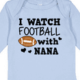 thumbnail image 4 of Inktastic I Watch Football with My Nana Boys Long Sleeve Baby Bodysuit, 4 of 5