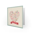 thumbnail image 2 of Happy Mothers Day Heart Greetings Card Plus Envelope Blank inside, 2 of 3