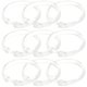 thumbnail image 1 of FELTECHELECTR 12 piezas de anillo de cortina con cierre a presión, gancho para cortina de ducha, anillo de ducha para baño, 1 of 7