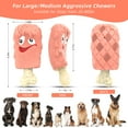 thumbnail image 6 of PcEoTllar Dog Toys for Aggressive Chewers, Dog Chew Toys, Treat Dispensing Dog Puzzle Toys - Pink, 6 of 8