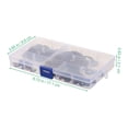 thumbnail image 4 of Shisuyan Star Lock Washers Black 340Pcs 6.72X3.85X0.83Inch Hardened Metal, 4 of 8