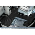 thumbnail image 4 of Smartliner SA0230-B0230-E0230 3 Rows Behind Floor Mats & Cargo Liner Set with 2nd Row Bucket Seats for 2017-2021 GMC Acadia, Black, 4 of 6
