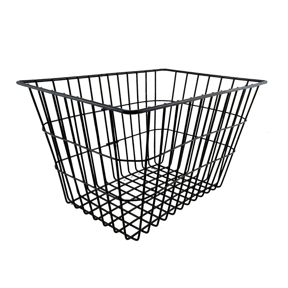 TAILTOSS Black Hanging Basket Bike Storage Basket with Easy Attachment