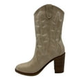 thumbnail image 2 of MIA GIRL Women's Ryleh Mid-Calf Cowboy Boots, Sizes 6-10, 2 of 5