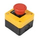 thumbnail image 1 of 660 V 10A Interruptor de Emergencia Botón de Emergencia Champi?ón Interruptor de Botón de Parada de Emergencia Interruptor Plástico Shell Rojo Jardinería Octpeak No, 1 of 7