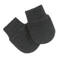 thumbnail image 2 of Yigetop Dark Gray Newborn Baby Mittens Infant Toddler Gloves No Scratch Mittens Unisex Cotton Gloves for 0-6 Months Baby Boys Girls Hot Sale 1 Pair Of Gloves, 2 of 2