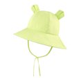 thumbnail image 1 of Sombrero de pescador, lindas orejas de oso, sombrero para el sol para niños, 3 paquetes LingWen 9024715465238, 1 of 1