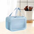 thumbnail image 1 of Bolsa de Almacenamiento de Maquillaje de Gran Capacidad Fernando Color Azul M, 1 of 8