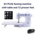 thumbnail image 1 of Er na Portable Sewing Machine Mini Manual Assistant Household Knitting DC Foot Night Light Double Needle, 1 of 31