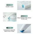 Utoimkio Disposable Toilet Bowl Brush with 12 Toilte Wand Refills, Toilet Bowl Cleaner Wands